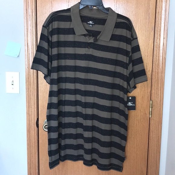 O'Neill Other - 🔥O'Neill Collared Striped Top - XXL - NWT